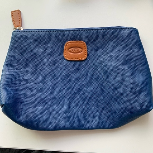 Bric's Philippine Airlines Business Class Toiletry Bag Navy Travel Zipper HTF - Picture 1 of 7